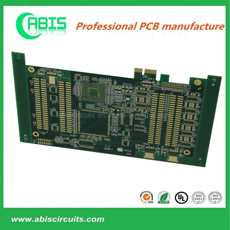 Green Silkscreen Multilayer Printed Circuit Board