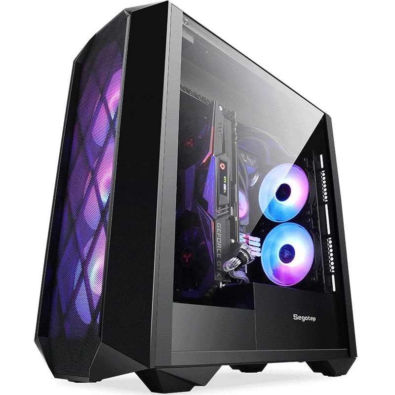 Boîtier pour PC de jeu Nouveau ordinateur de jeu design cool tour ATX Bureau case