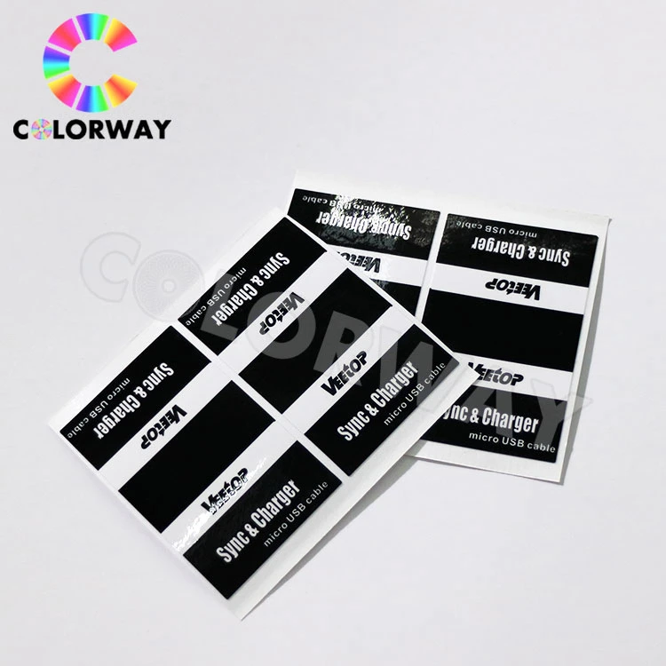 Die Cut Custom Logo Printing Decal Label