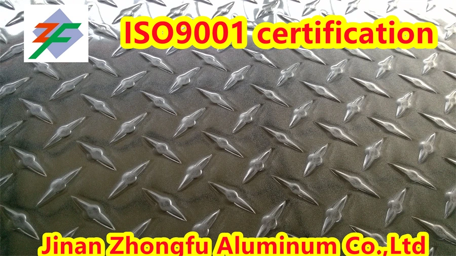 1060 4X8 Painted Decorative Aluminum Diamond Plate Sheet Metal Price