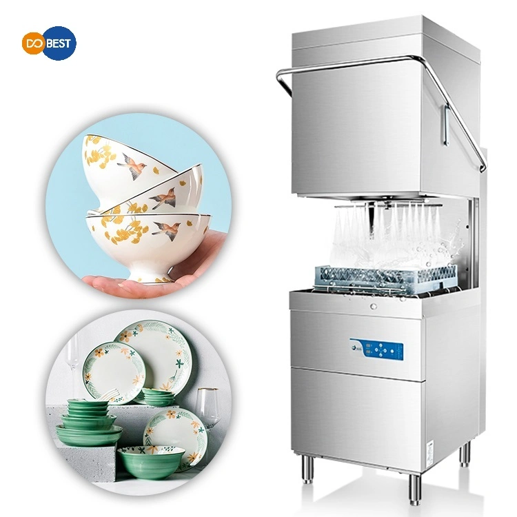 Second-Hand Commercial Kitchen Dishwasher and Sink Dishwashing Equipment/Industrial Automatic Dishwasher