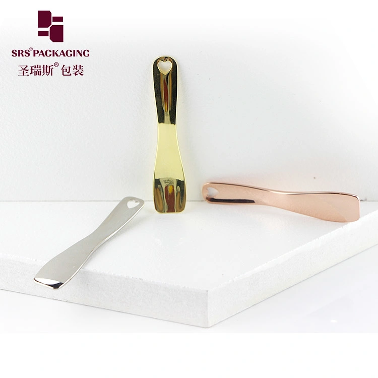 Stainless Metal Cosmetics Spatula Cream Beauty Scoop for Face Mask