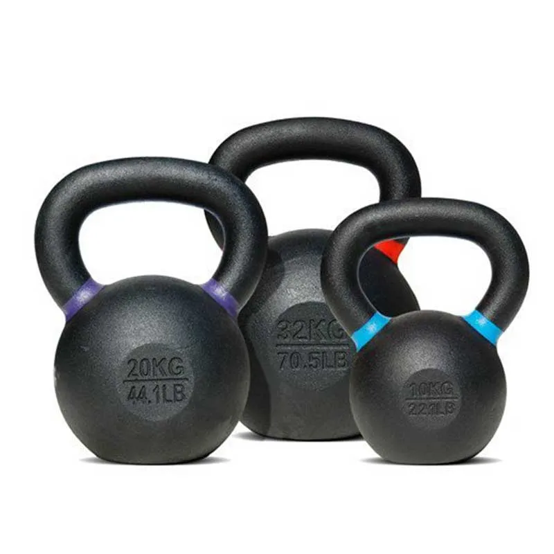 Custom Powder Coat Kettlebell Free Weights with Logo