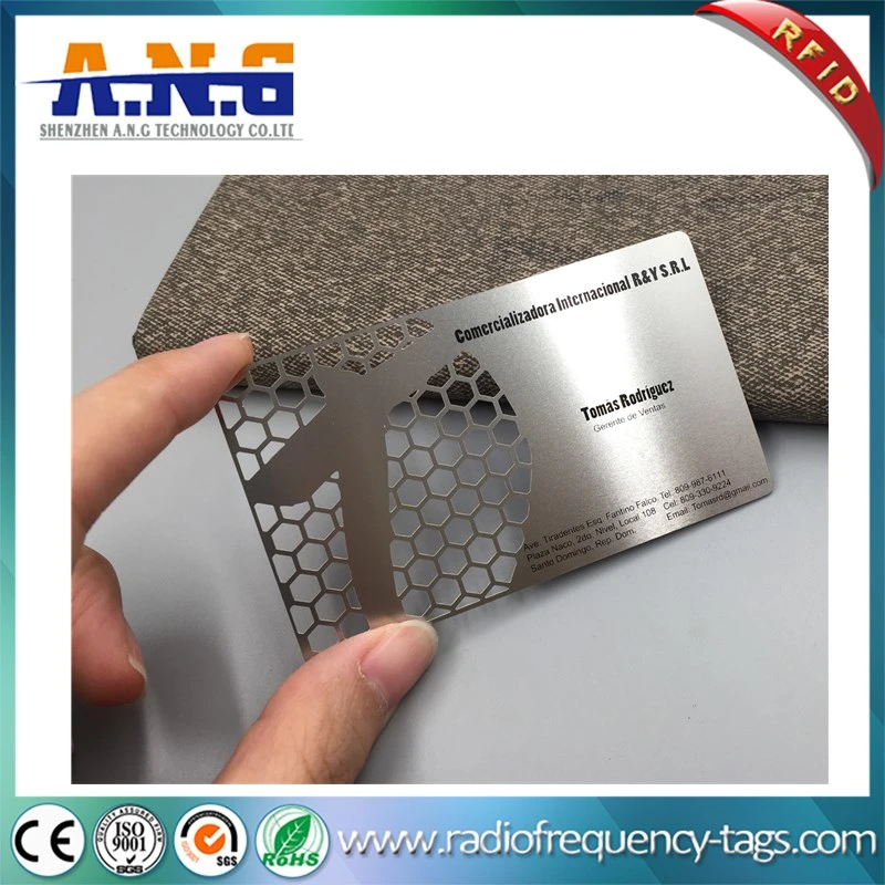 High quality/High cost performance  Custom Design Metal Visit Card