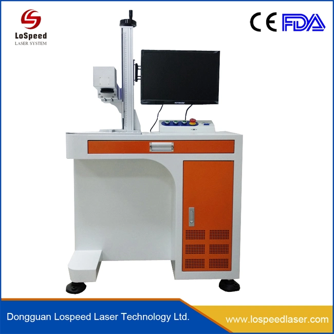 Plastic Laser Marking Visible Black Color/ Mopa Laser Marking Machine 20W Hispeed