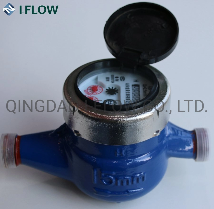 Multi Jet Plastic Cast Iron Dry Types Water Meter