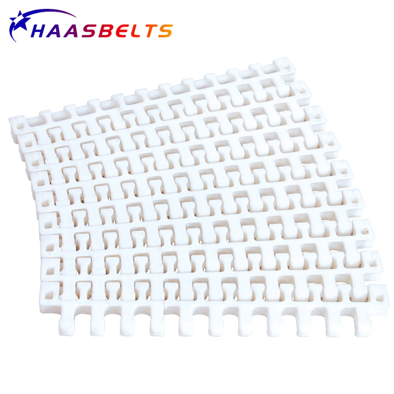 Haasbelts Chains M2540 Radius Flush Grid Plastic Conveyor Transmission Belt for Food