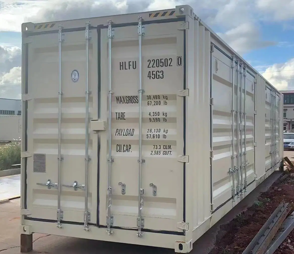 40FT High Cube Shipping Container with 2 Side Doors Csc Certificated High quality/High cost performance  ISO Standard