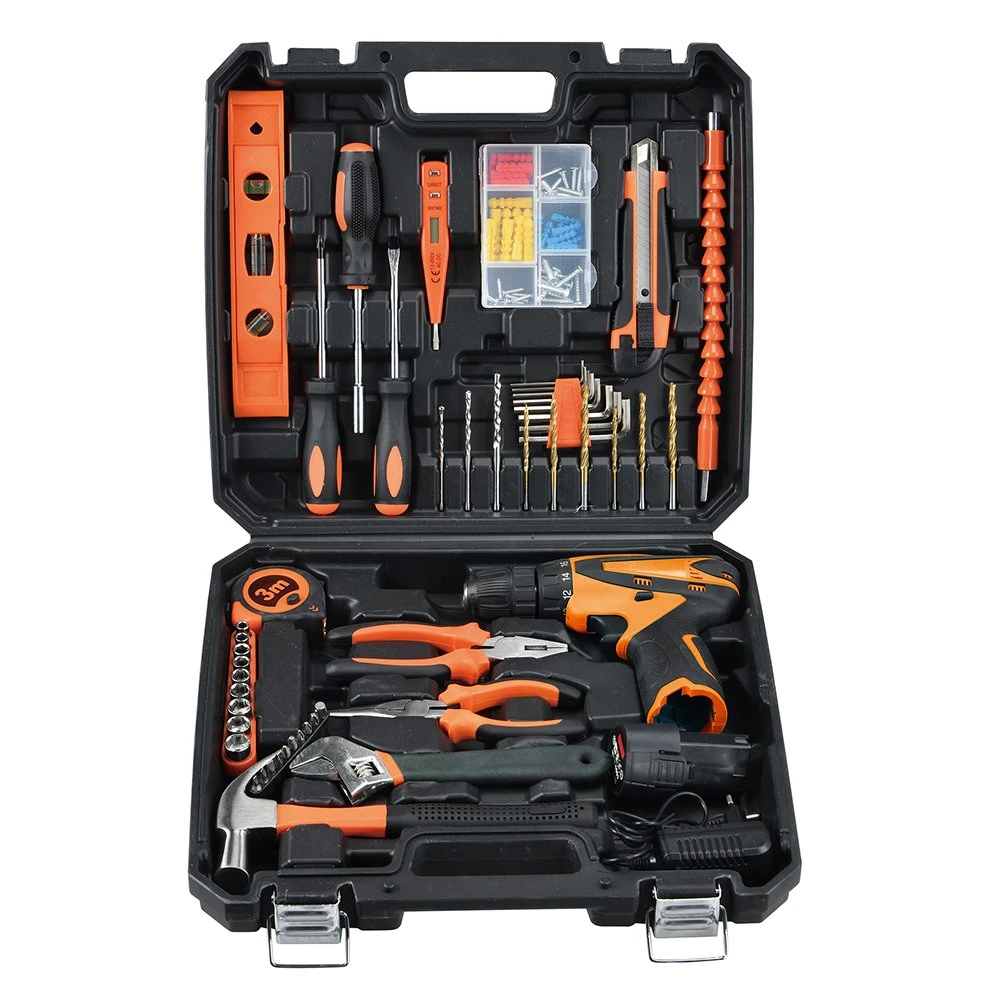 2024 Electric Drill Tool Set Household Carpentry Repair Multifunctional Hardware