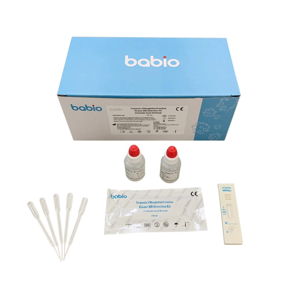 Babio Troponin I Rapid Test Kit Medical Diagnostic Troponin I Rapid Test Device with CE Approved