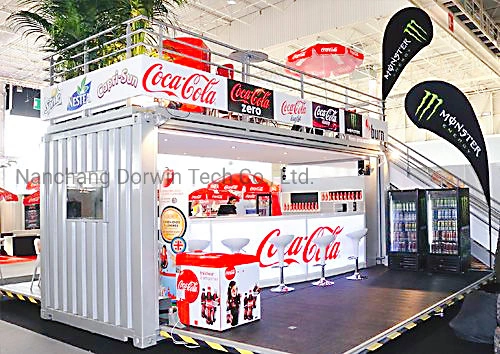 Portable Prefab Restaurant Coffee Shop Container Convenience Store