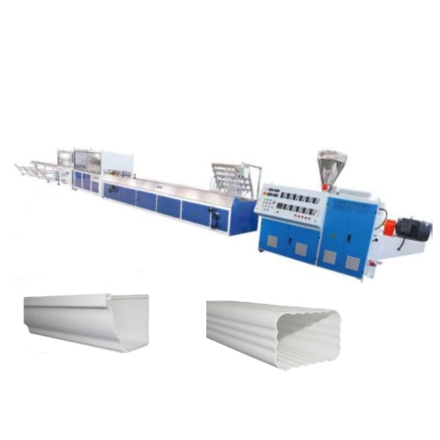 PVC Downspout Extrusion Machine PVC Profile Extruder