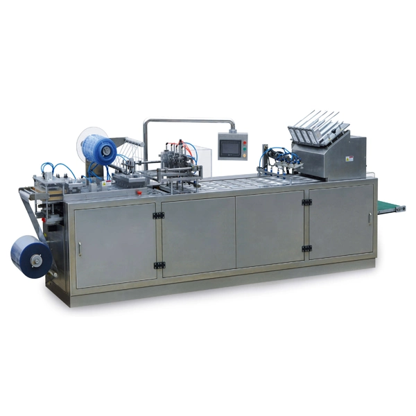 Solid Gum Paper Card Plastic Automatic Blister Machine