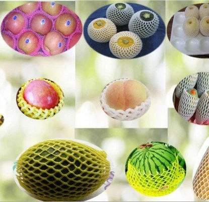 Fruit Protection Foam PE Food Grade Plastic Sleeve