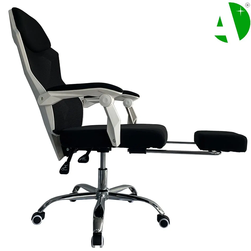 Plastique ergonomique haut de dos blanc mobilier d'école étude Hôtel extérieur Chaise de bureau de jeu Home NAP