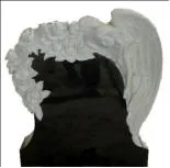 Monument Black Granite Grey Granite /Heart Angel Tombstones and Monuments