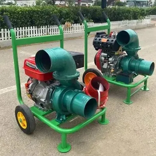 4 5 6 Inch Large Flow Portable Air Cooled Diesel Engine Water Pump