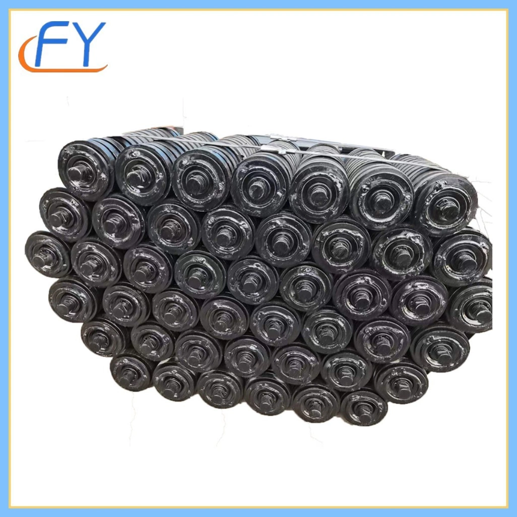 Factory Price Plastic/PVC/Rubber/Paint Steel Conveyor Roller Used for Cement/Coal/Mining/Power Plant
