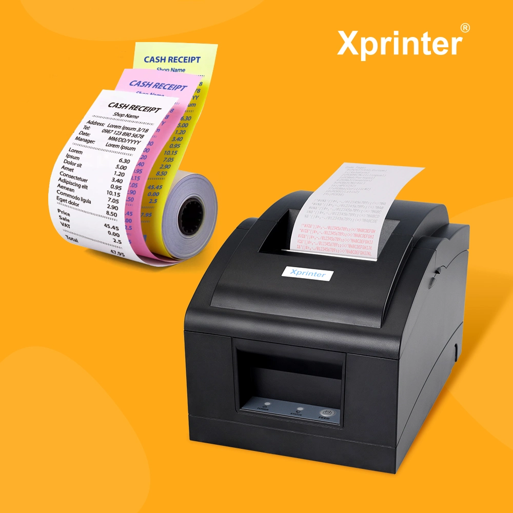 Xprinter XP-C76IIN Custom 76mm New Thermal Printer With USB+LAN Dot-matrix Printer