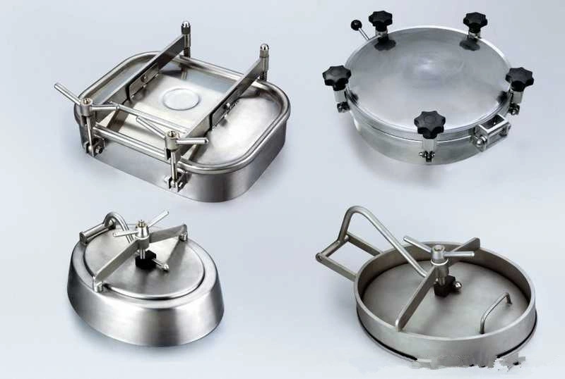 Sanitary Manhole Covers for Food Industry Manway