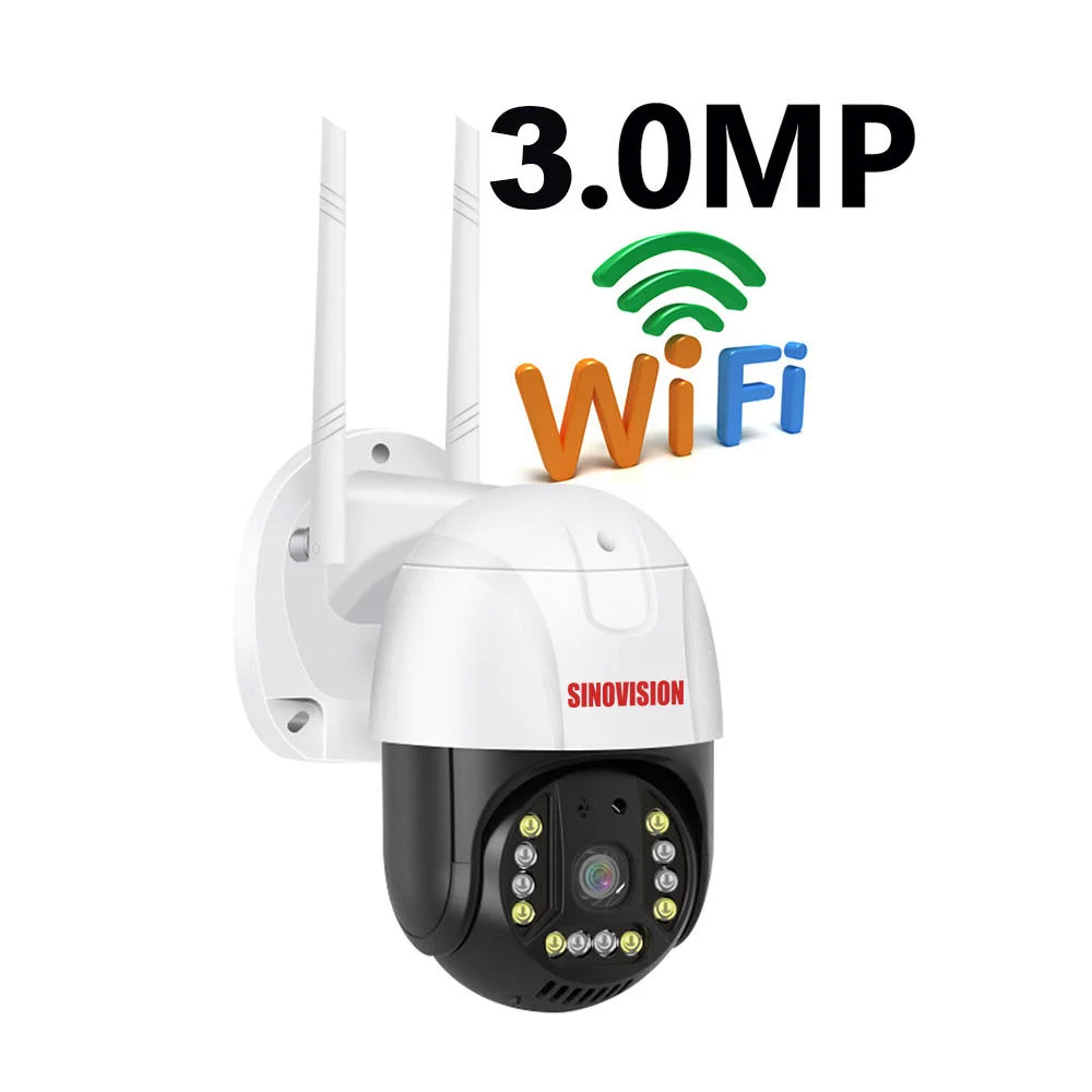 WiFi 4G LAN Camera Ai Auto Tracking Outdoor Surveillance Camera