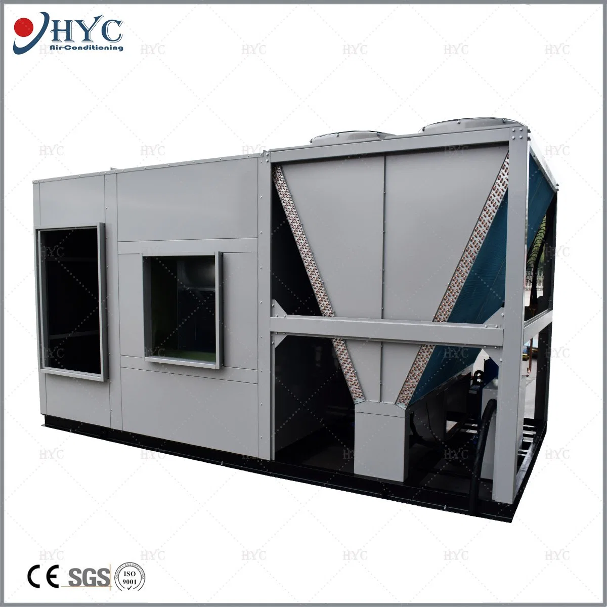 Industrial Rooftop Packaged Air Conditioner with Heat Recovery/Free Cooling/Gas Burner