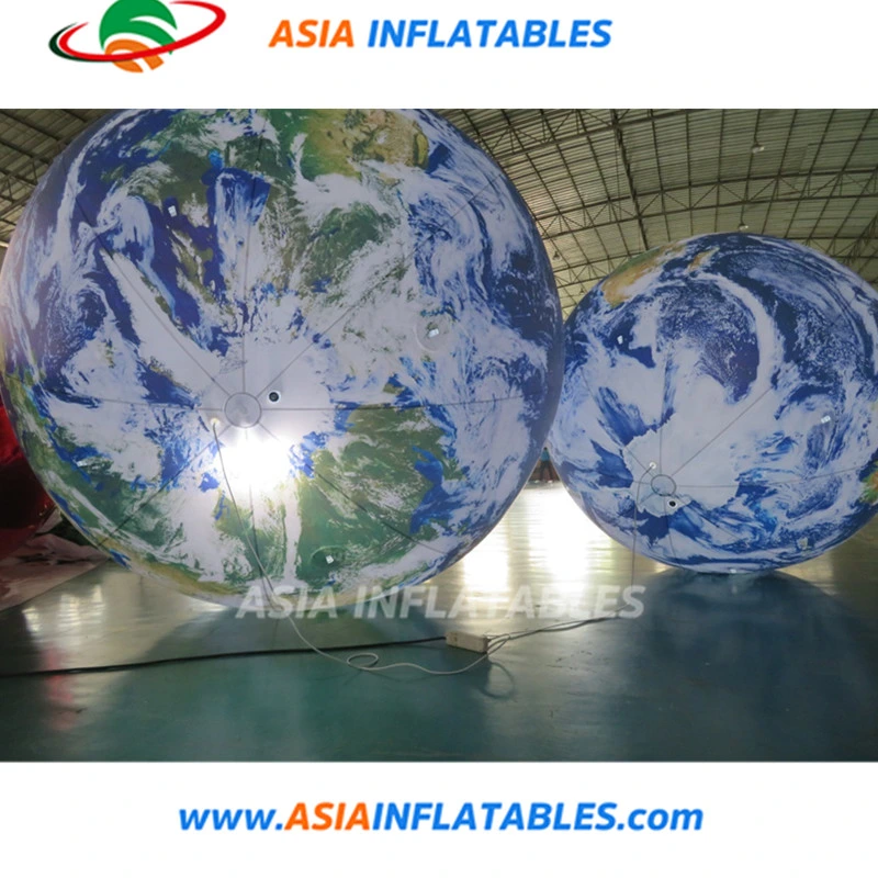 Giant Lighting Inflatable Earth Balloon Nine Planet Balloons