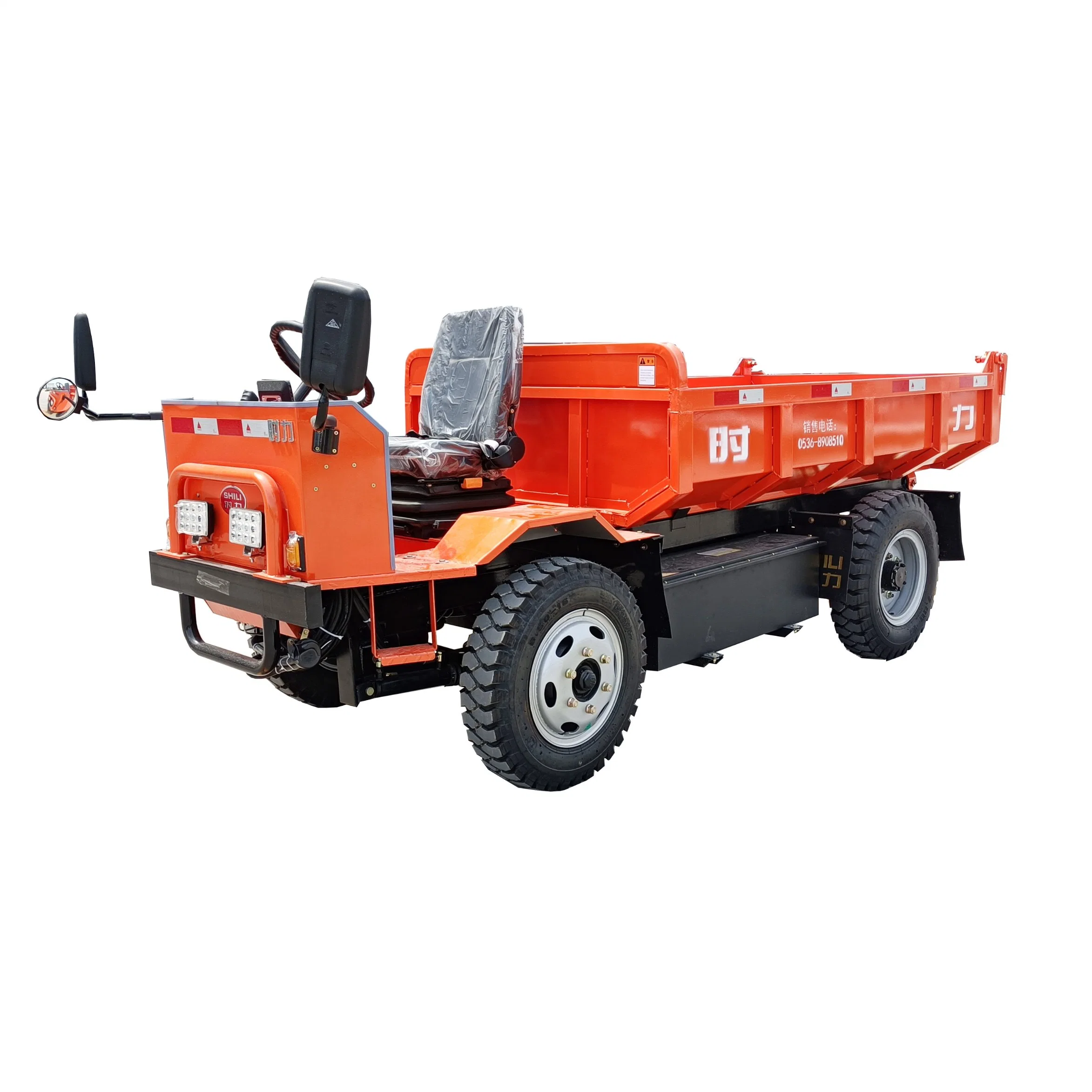 The Electric Mine Dump Truck Is Super Easy to Run with a Big Battery and a Long Range Brand Engine