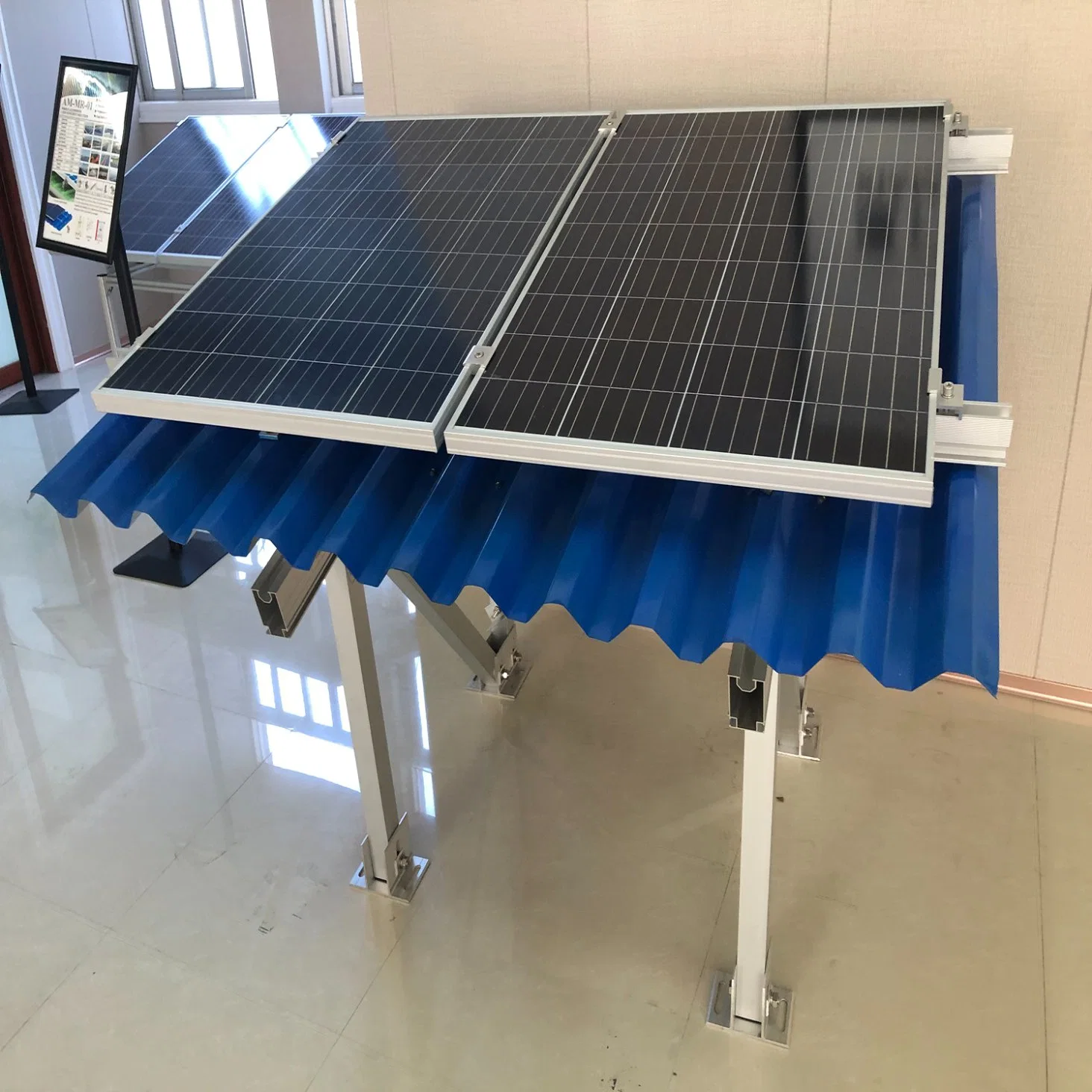 Enables Simple Solar Panel Rail Free Solar Bracket Metal Roof Mounting System