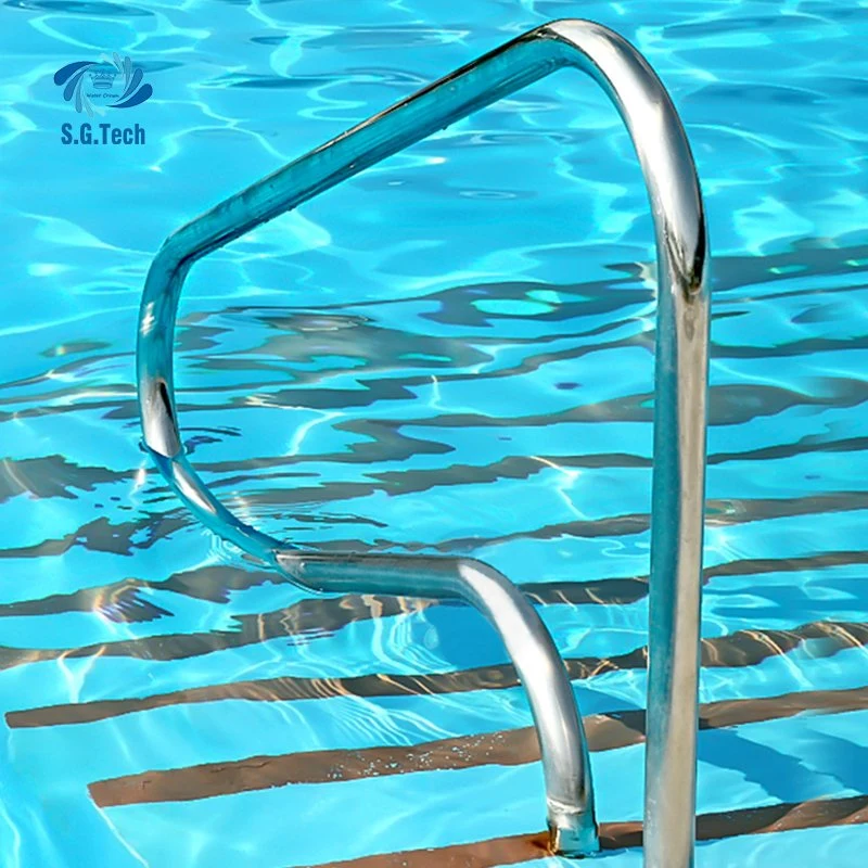 سلم درجة 2/3/4/5 السلم القابل للنفخ المعدات سلم حمام سباحة القابل للنفخ Escalera De Piscina