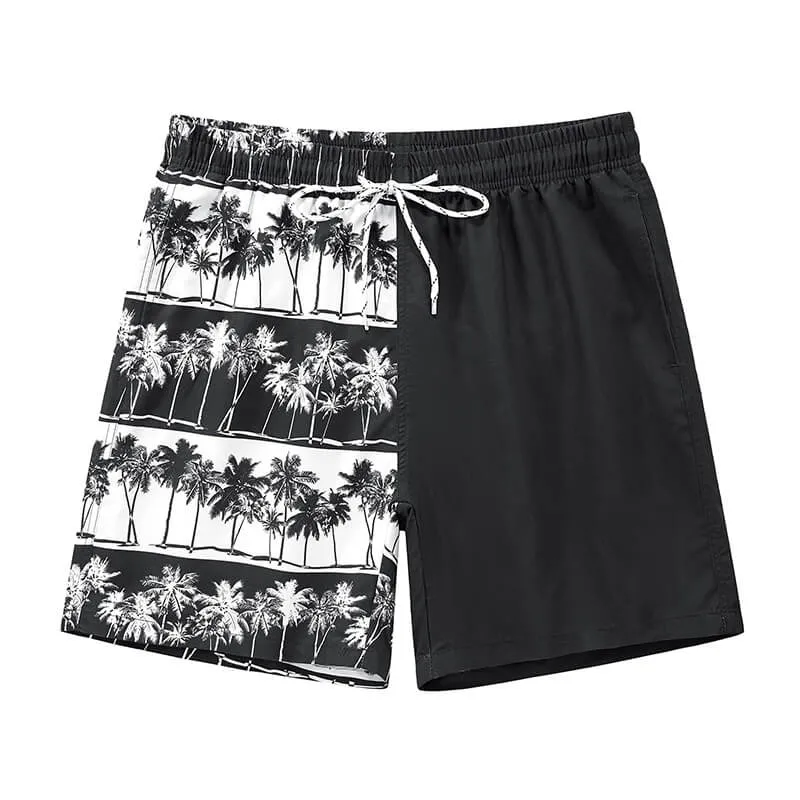 Custom Print Mens Polyester Beach Shorts Fitness Surf Swim Trunks Swimwear Outdoor Clothing