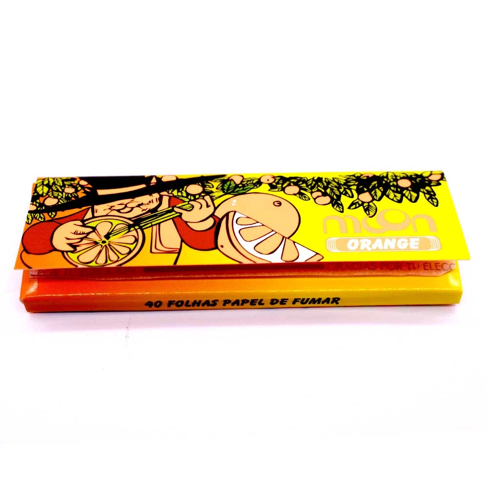 Moon Flavored Red 1 14 Orange Smoking Rolling Paper