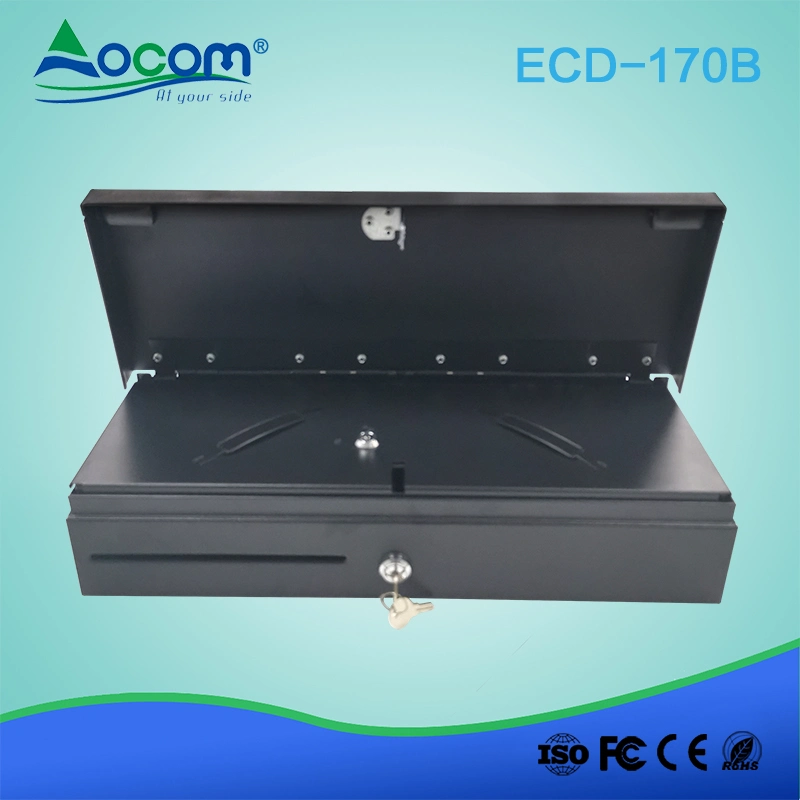 USB Cash Drawer with 2-Position Key and 4 or 5 Bill Holders