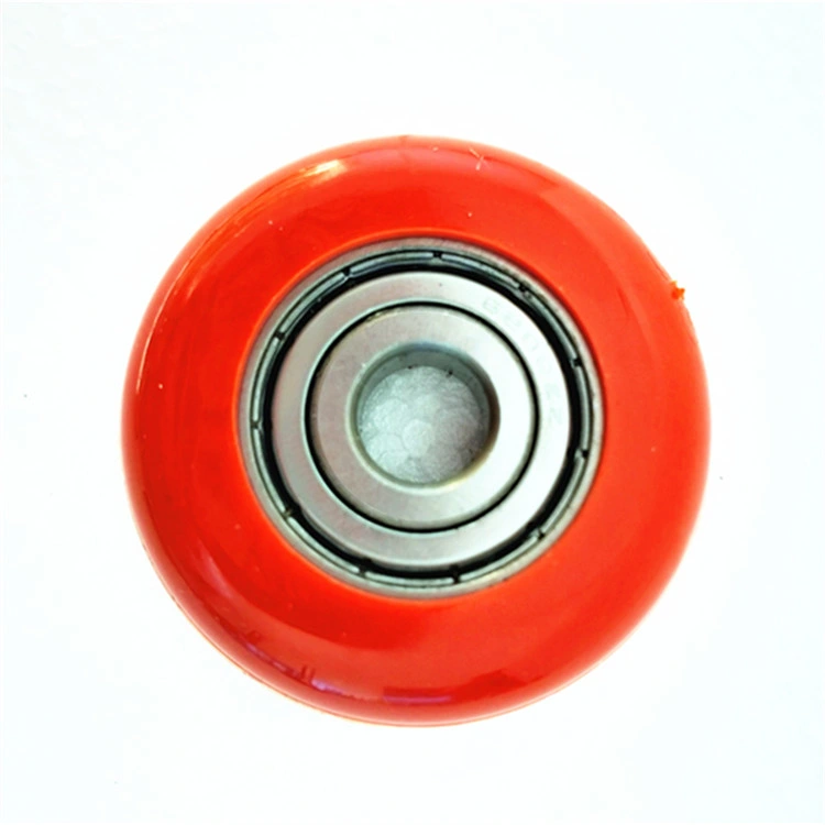 Red 6200zz Bearing 46*120mm Nylon Roller Belong Garage Door/Gate Hardware Accessories/Parts Pulley/Roller for Building Materials Door and Window Hardware