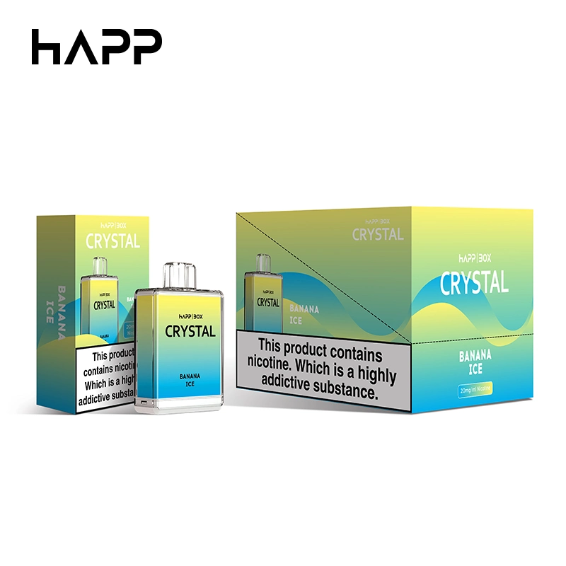 Comprar al por mayor original 600 Puffs 10 Flavor Crystal VAPE Cigarrillos E desechables