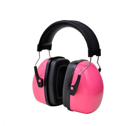 Yellow and Red Foldable Cheap Earmuffs Ear Muff Ear Protection