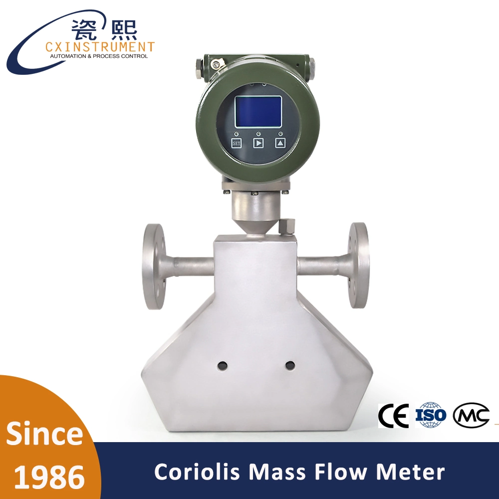 Solids-Liquids Control of Calcium Carbonate Slurry Coriolis Mass Flow Meter