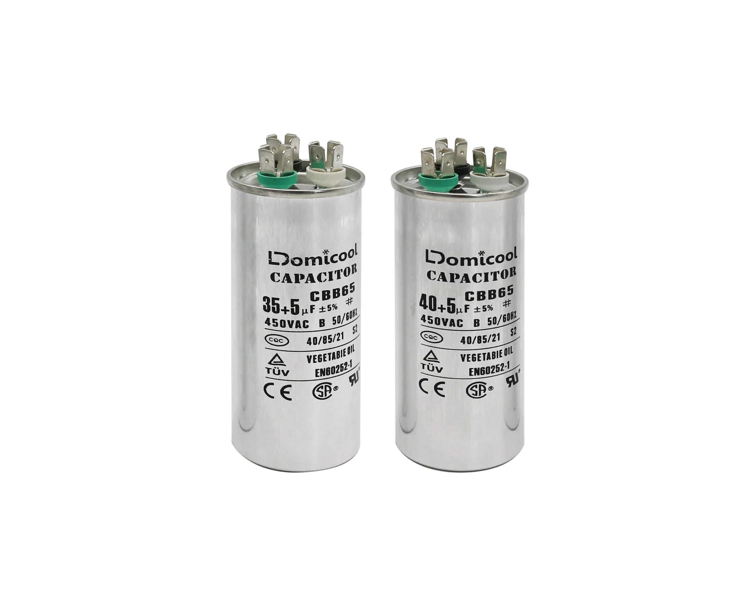 Air Conditioner Compressor Capacitor AC Motor Capacitor Cbb65