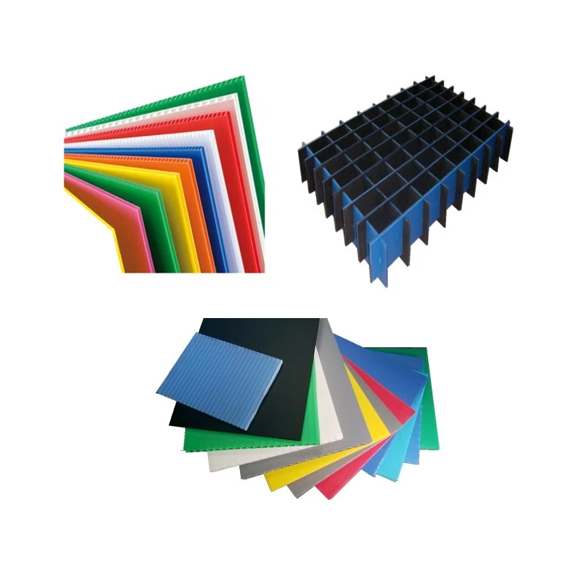 Factory Price Plastic Product Various Colors 3mm Sound Isolation Abrasion Resistant Corrugated Twin Wall PP Panel Sheet