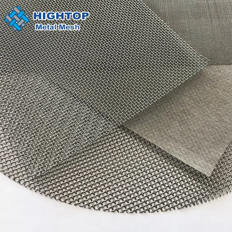 80 Mesh 2205 Duplex Stainless Steel Wire Mesh Screen for Pressure Vessels