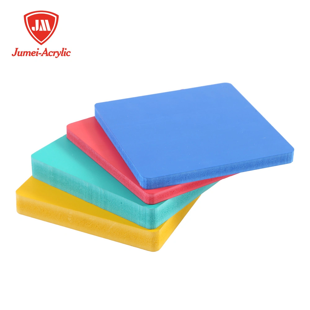 Feuille de plastique Jumei film PE /boîte Cartion /Palette Conseils de garniture en mousse PVC plastifié Conseil