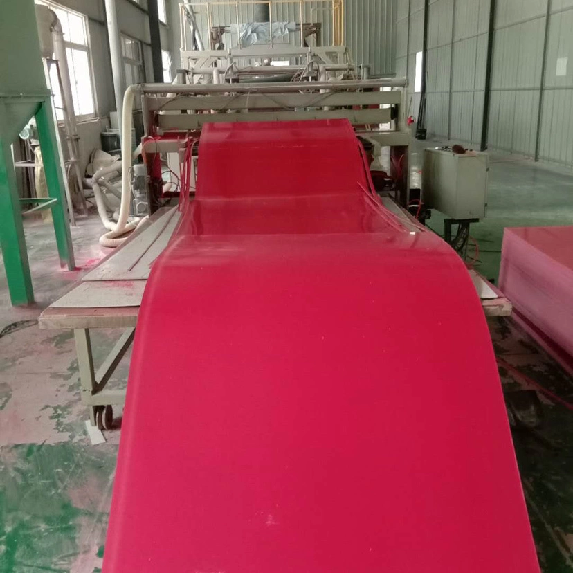 Manufacturer Provides Red PVC Decorative Sheet