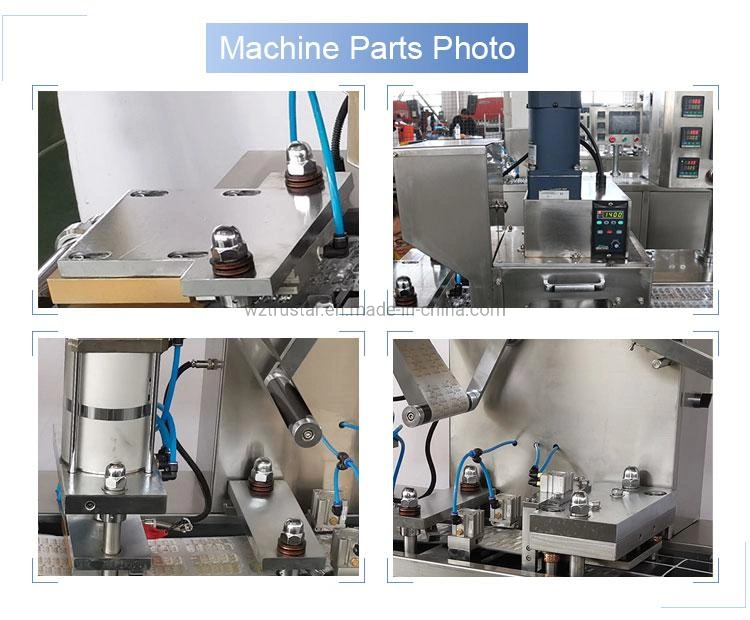 Machine de conditionnement d'emballage sous blister automatique pour la pâte du fromage crème beurre