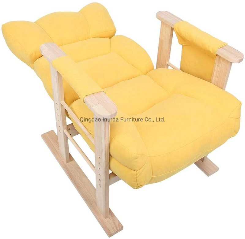 Modern Bedroom Living Room General Home Wooden Furniture Simple Leisure Lazy Adjustable Chair