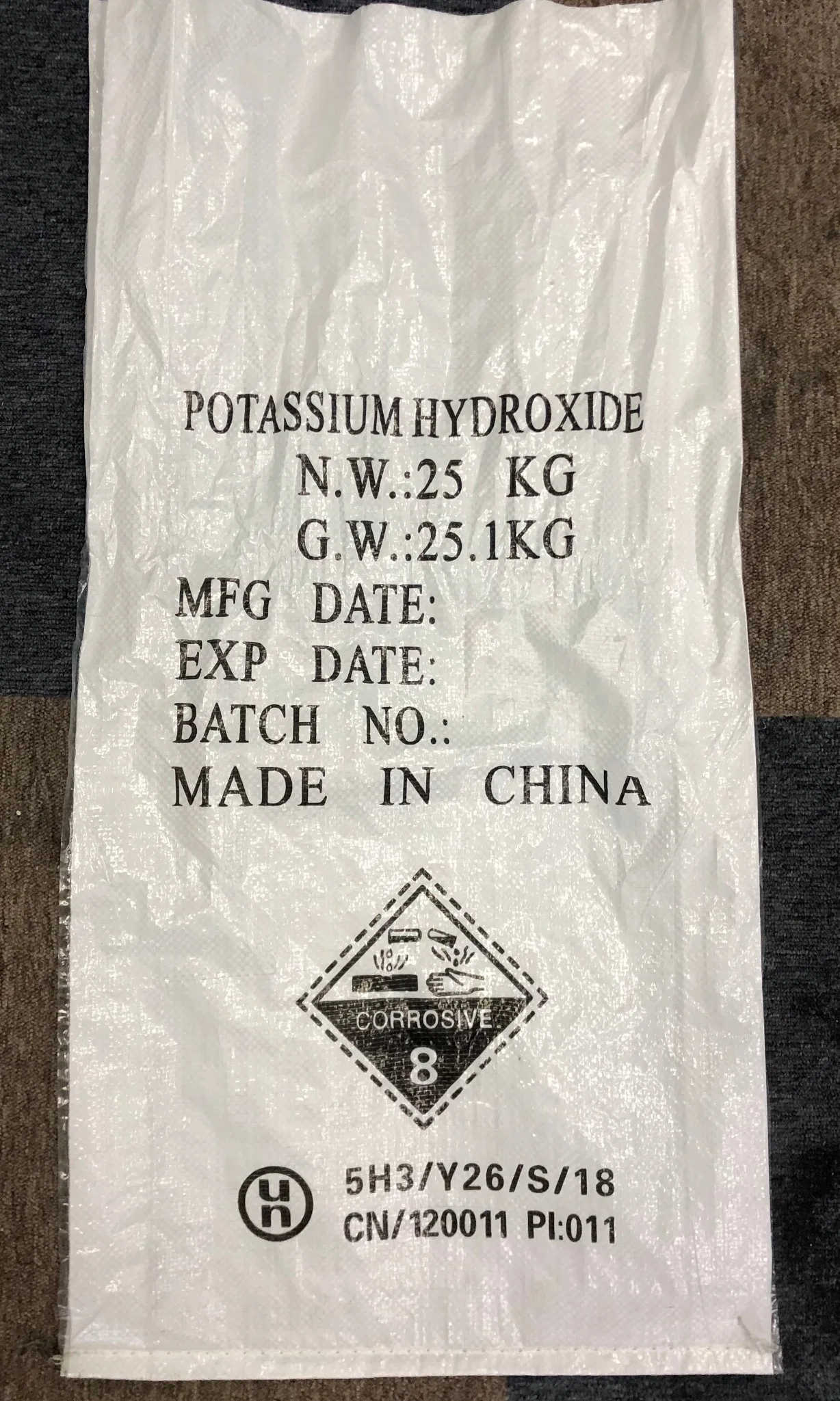 Best Price of KOH Flakes Potassium Hydroxide 90%Min