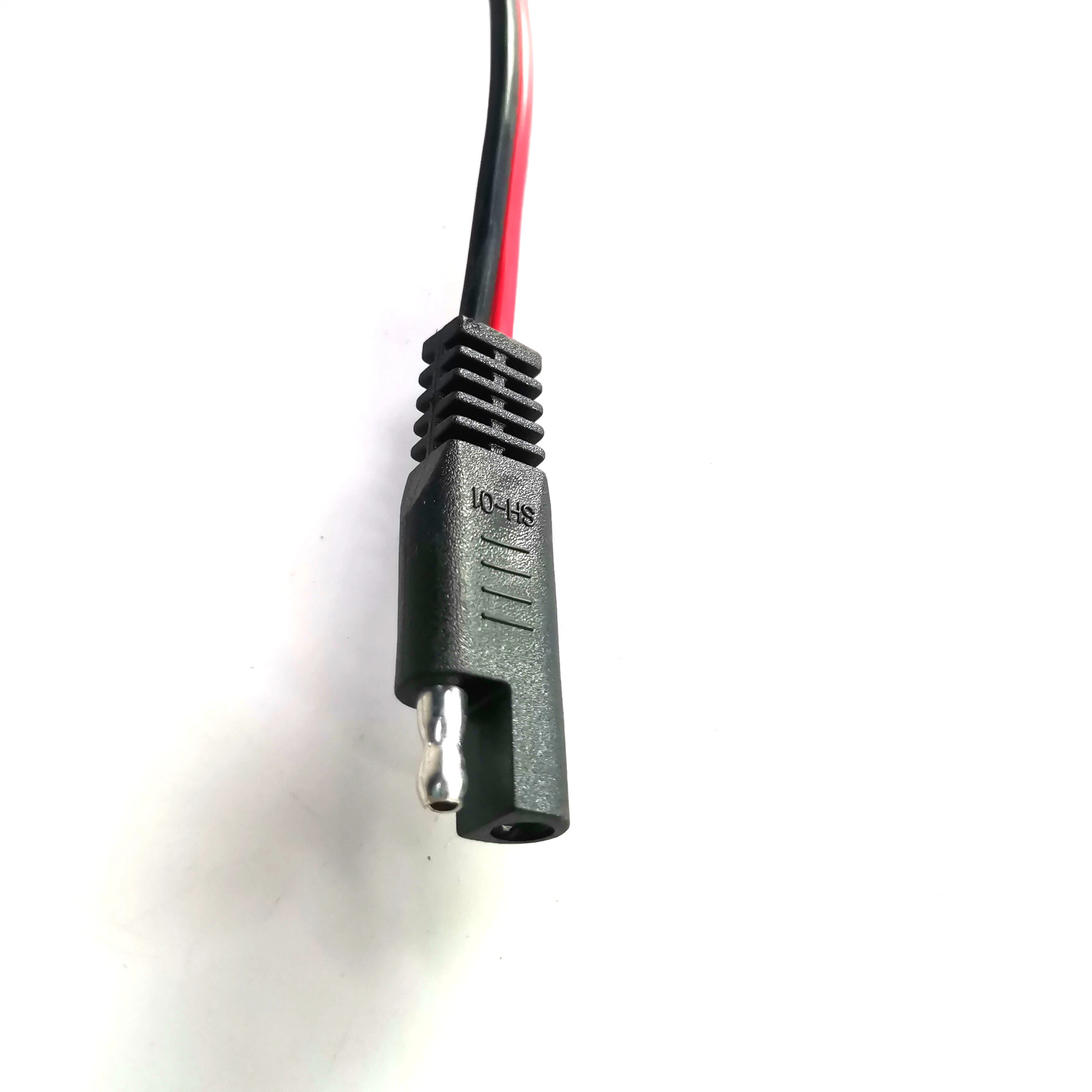 Charger Car Cigarette Lighter 12V Cigar Jack Connector to Quick Connector Disconnect Plug Disconnects SAE Solar Cable with Clip