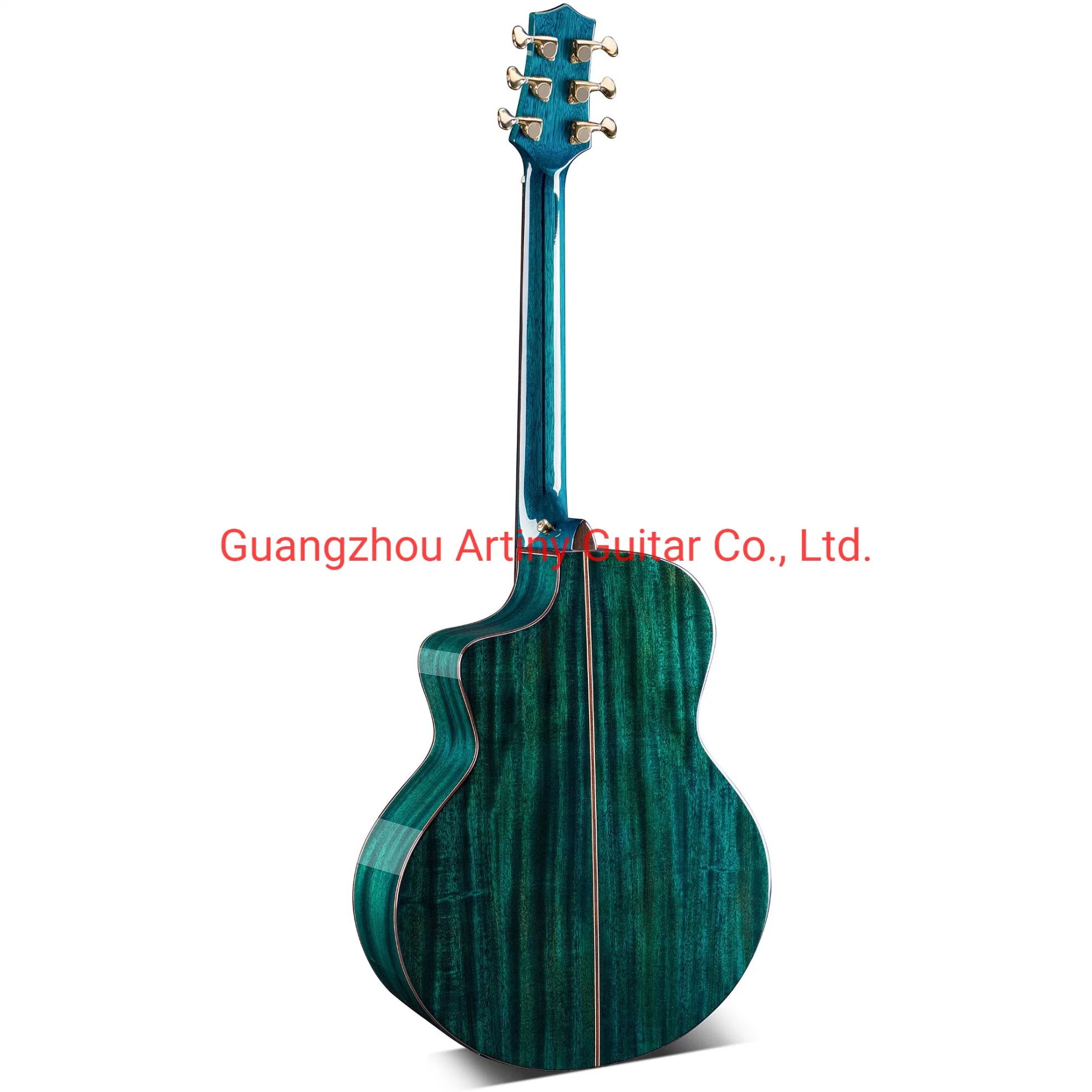 OEM 41 Inch Top Solid Mahogany Acoustic Guitar Best Selling Guitarra