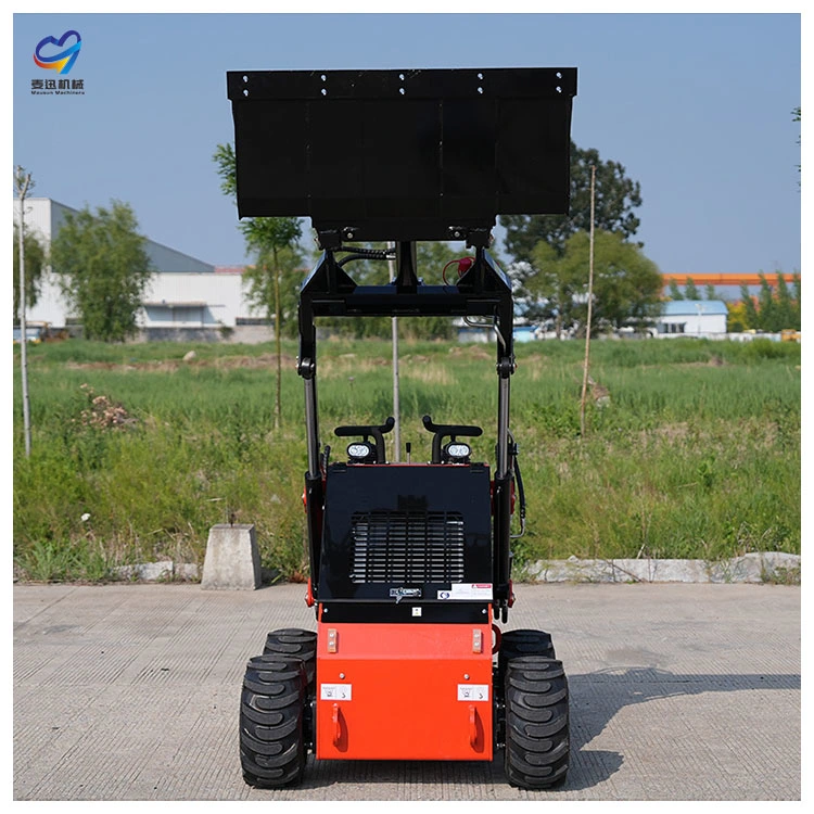 Mini Skid Steer Loader Low Price High Efficiency Small Front End Loader Mini Backhoe Loader for Sale