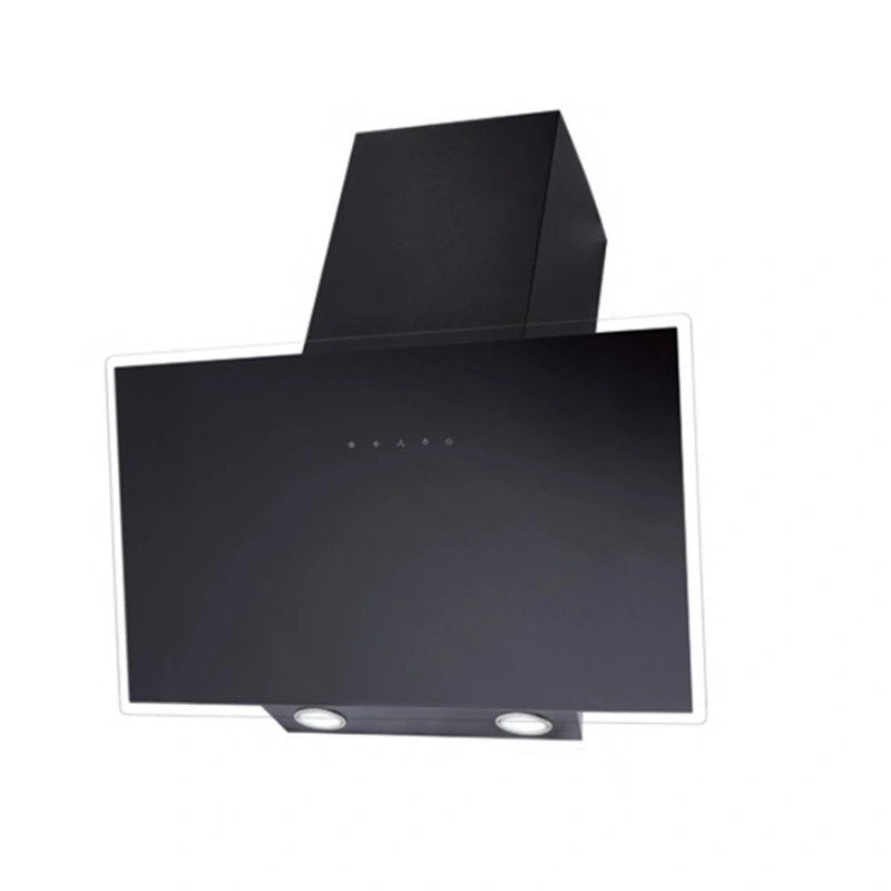 Kitchen Black Color Range Hood with LED Lighting