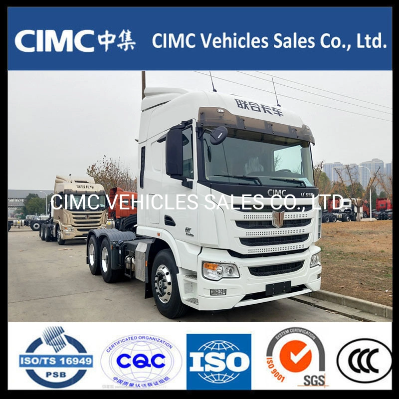 China C&C/Cimc 6*4 380HP Heavy Duty Truck Tractor